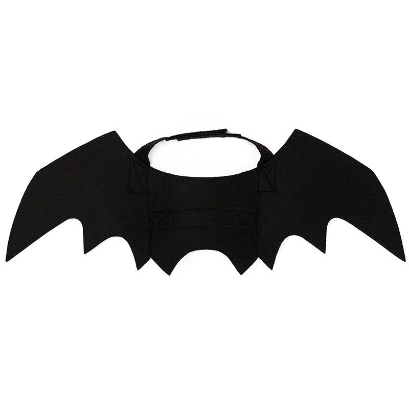 Adjustable Bat Wings Halloween Costume for Cats