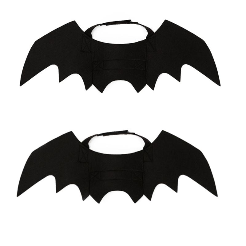 Adjustable Bat Wings Halloween Costume for Cats