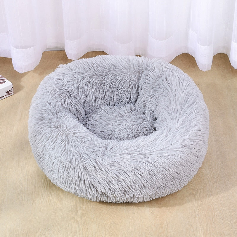 Fluffy Washable Cat & Dog Bed