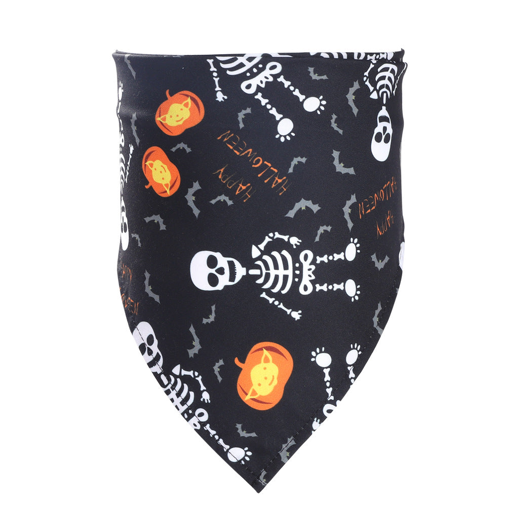 Halloween Saliva Towels For Dogs